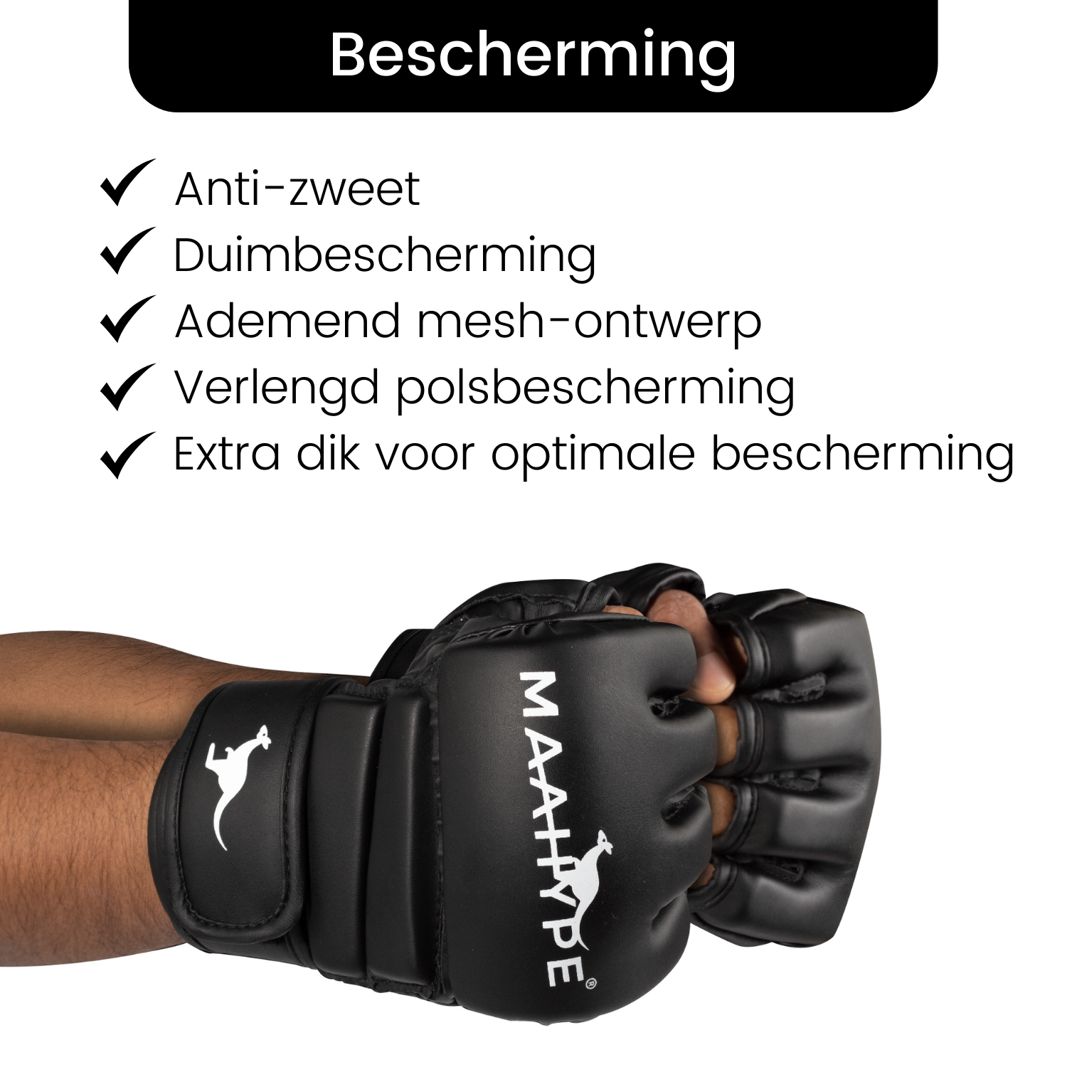 MMA handschoenen - UFC - (Kick)Bokshandschoenen - Boxing Gloves - Heren & Dames - Onesize - Unisex