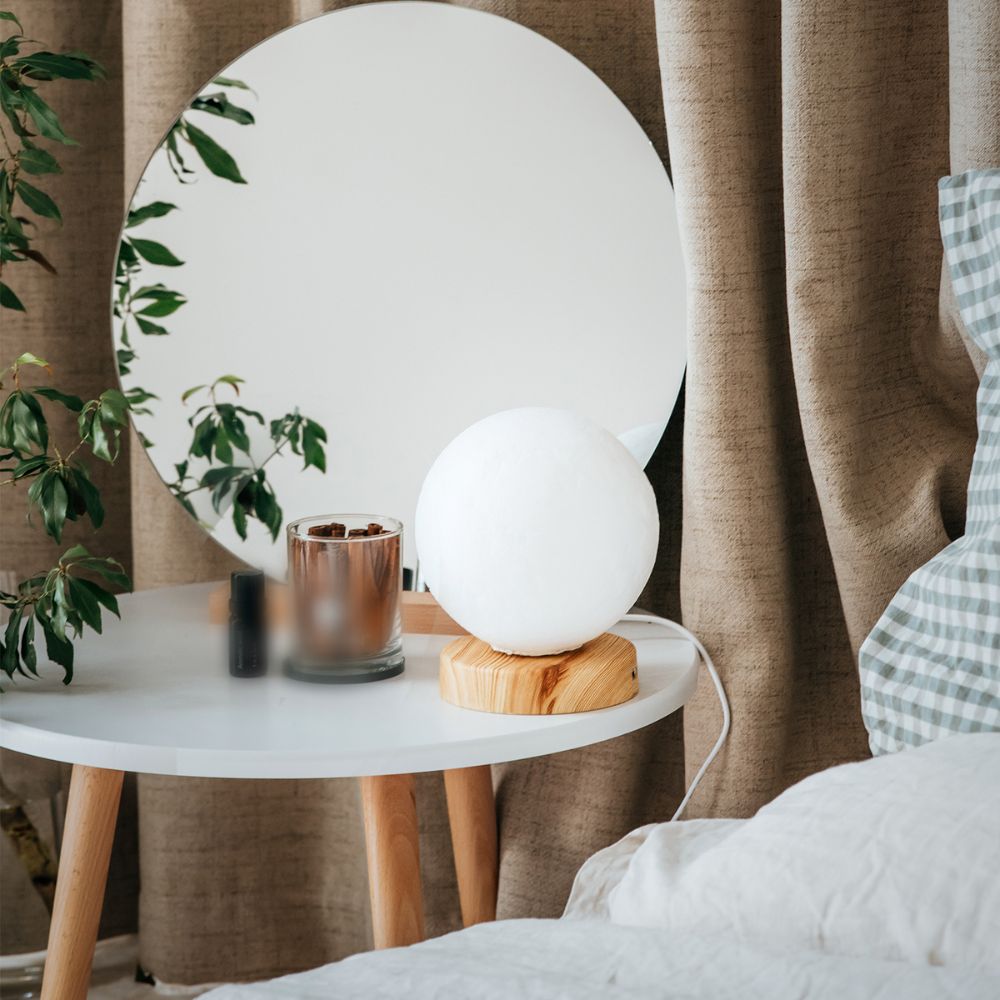 Maanlamp 3D - Dimbaar - Maan