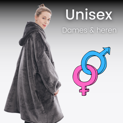 Original Hoodie blanket dark grey