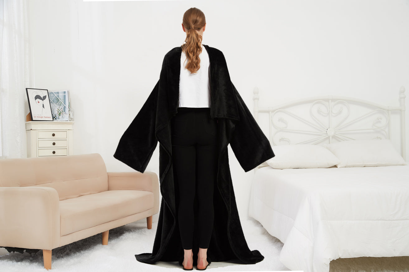 Original Hoodie blanket black oversized