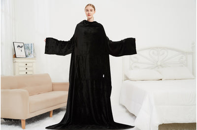 Original Hoodie blanket black oversized