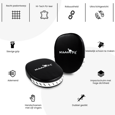 Boxing pads - Black - 2x