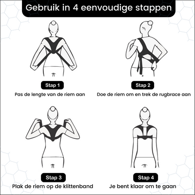 Back brace SLIM - Posture Corrector - Women and Men