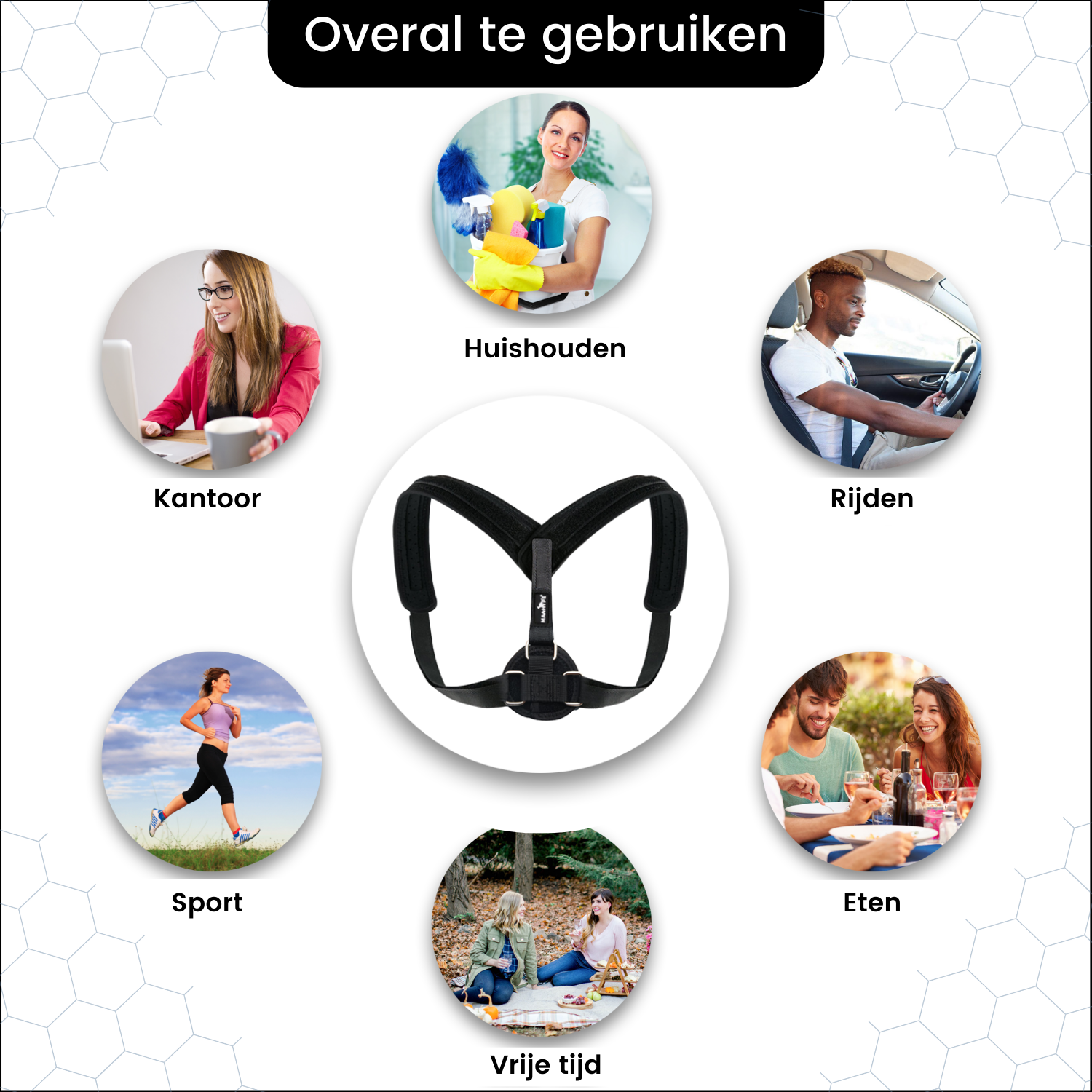 Back brace SLIM - Posture Corrector - Women and Men